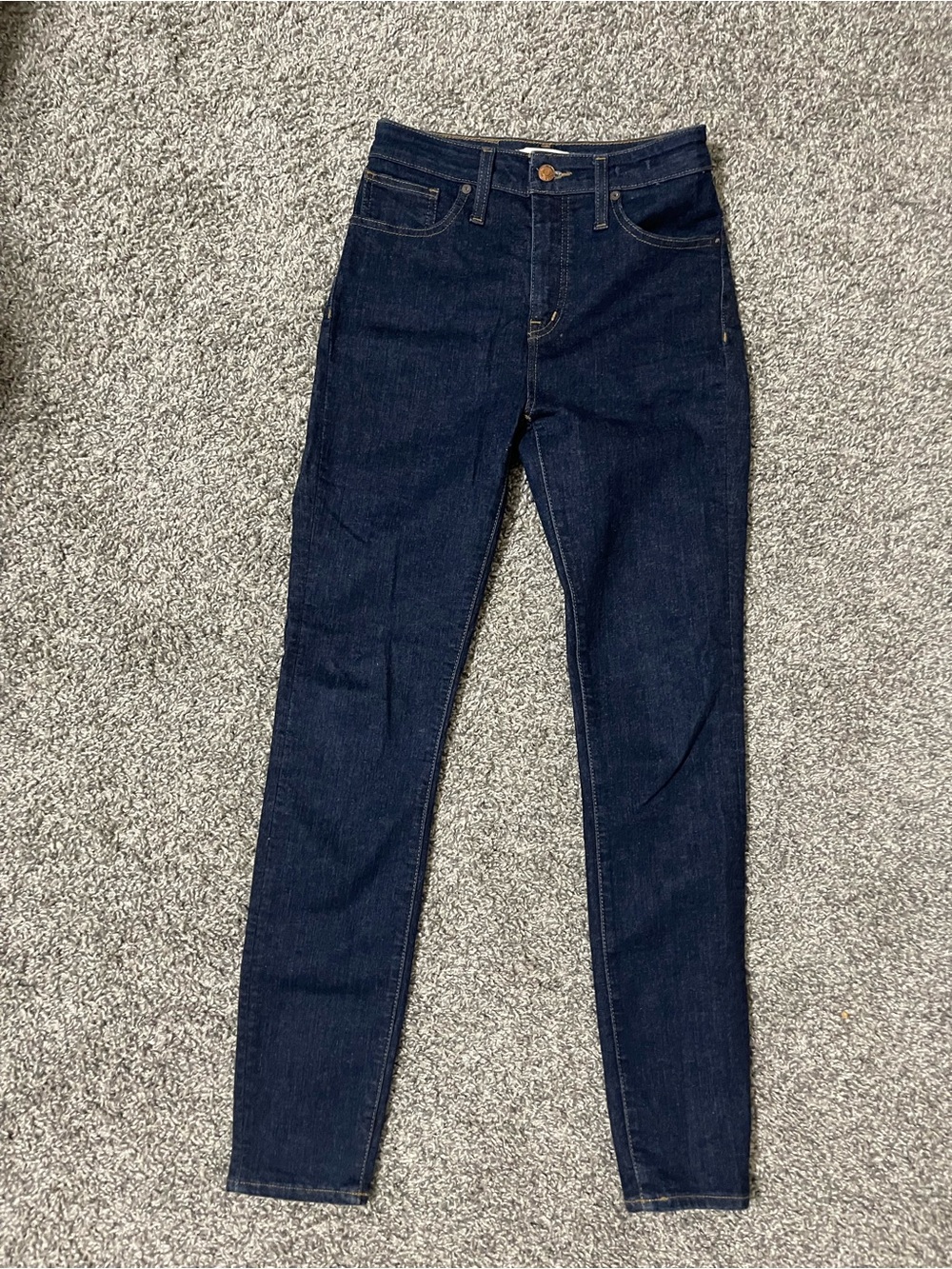 Madewell Curvy High-Rise Skinny Jeans Size 25